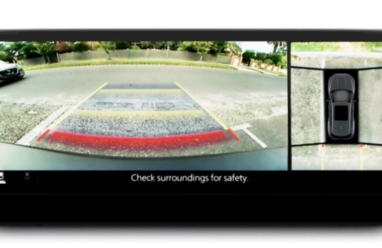 360-View Monitor in a 2024 Mazda CX-50